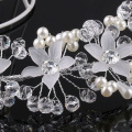 Crystal Pearl Hair Belt Wedding Bridal Hair Ornaments Hair Jewelry Decorations for Brides Wedding Hair Accessories