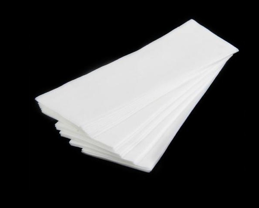 100pcs Hair Removal Remove Depilatory Wax Strip Nonwoven Epilator Paper Waxing Epilator Paper Roll Waxing Nonwoven