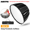 AMBITFUL Portable P90 90CM Quickly Fast Installation Deep Parabolic Softbox Bowens Flash Speedlite Reflector Studio Softbox