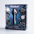 kemei hair trimmer 6 in 1 hair clipper electric shaver beard trimmer men grooming kit styling tools shaving machine for barber