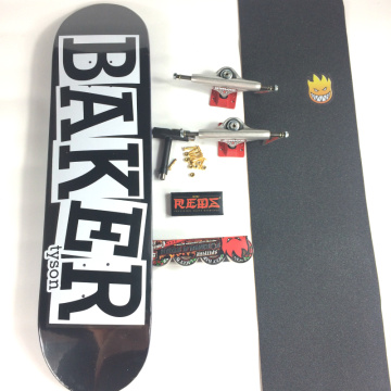 Baker A Complete Set of Canadian Maple High-Quality Skateboard 8.0/8.125/8.25/8.375/8.5 Inch Deck Pro Skater