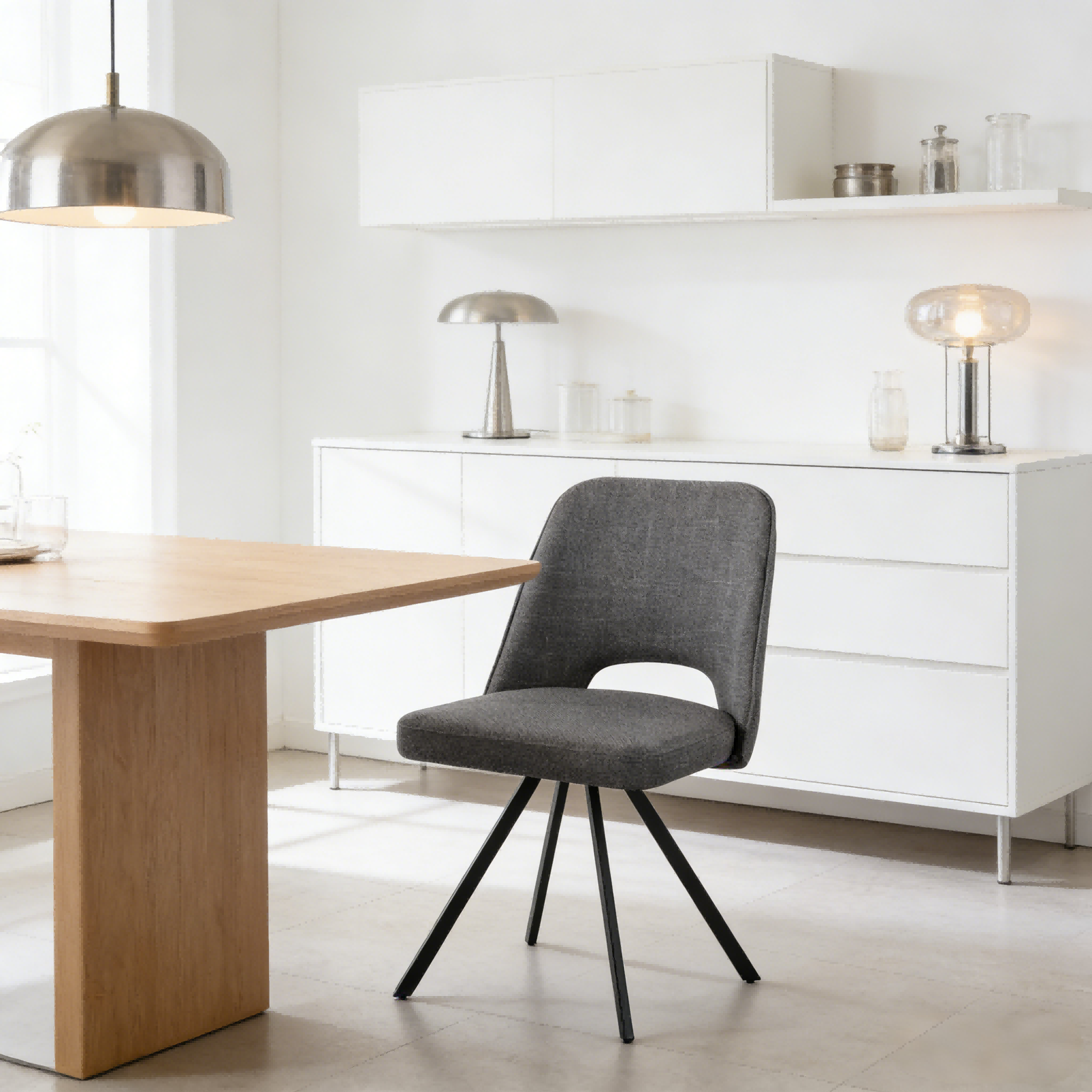 BR-25A34 upholstered  fabric dining chair 10(1)