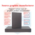 High-purity graphite electrode plate cathode anode conductive water treatment electric spark graphite sheet