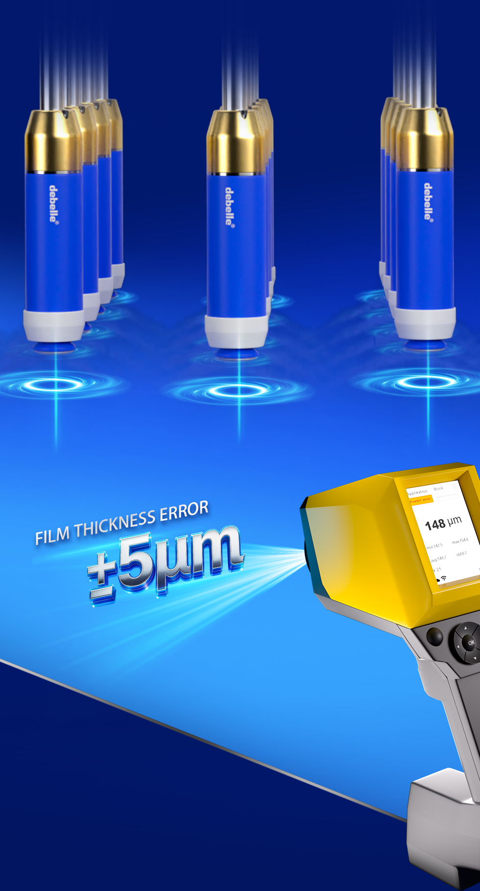 ES600 Sapphire Magnetic Spinning Powder Cup