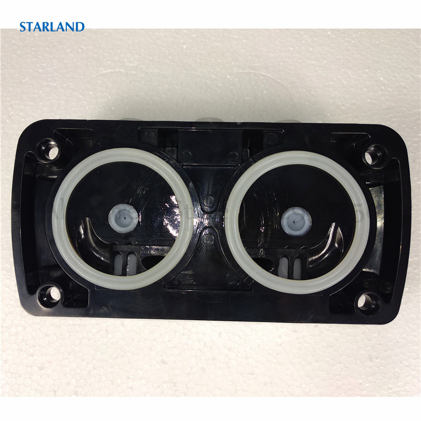 Black Color Front Panel Distributing Valve Block Replacement Accessories of Soft Ice Cream Maker