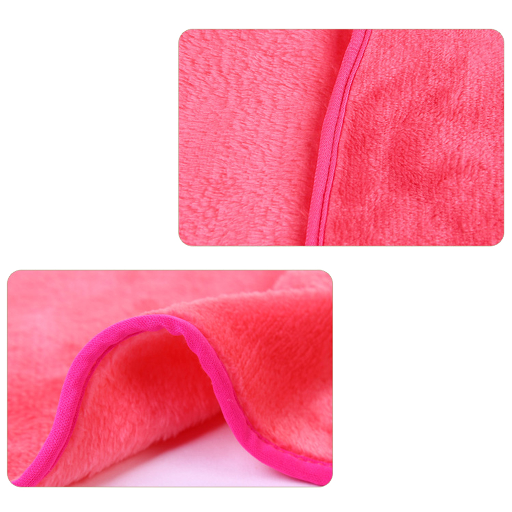 Hot 18x40cm Microfiber Pad Cleansing Tool Makeup Remover Towel Reusable Wipe Cloth Face Care
