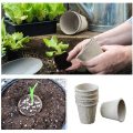 Horticultural Pulp Flowerpot Seedling Cup Pulp Pot Seedling Bowl Environmental Protection Degradable Peat Pot Paper Flowerpot
