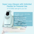 DEESS GP590 Laser Epilator Hair Removal Permanent 0.9s Painless Cool Ipl Laser Hair Removal Machine Unlimited Flashes