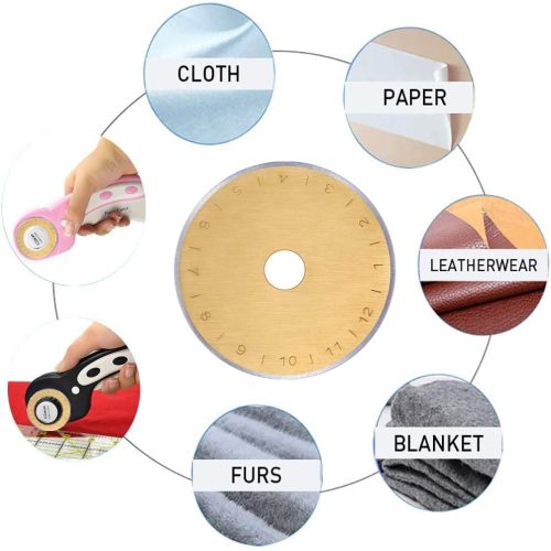 45mm Titanium Coated Rotary Cutter Blade Supplier, Supply Various 45mm Titanium Coated Rotary Cutter Blade of High Quality