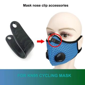 20Pcs Mask Nose Clip For Riding Bicycle Motorcycle Cycling Face Mask Soft Rubber Nose Clip Auto Product Car Accessories