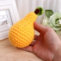 Baby Kids Children Cute Crochet Knit Fruit Pear Toy Photo Photography Props Gift