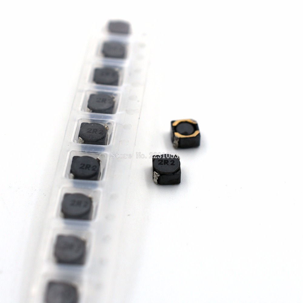 10PCS/LOT CDRH4D28 SMD Power Inductor 2.2uH 2.2uh 2R2 Shielded Inductor 5*5*3mm Inductance