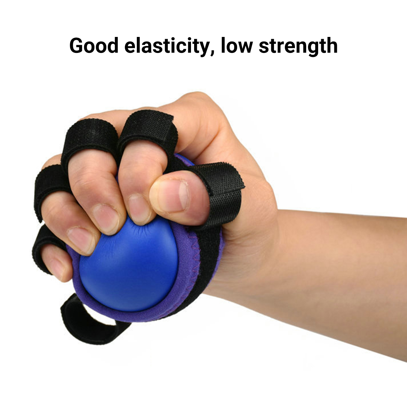 Hand Grip PU Ball Finger Practice Rehabilitation Training Gripper Hemiplegia Exercise Muscle Power Strengthen Tools
