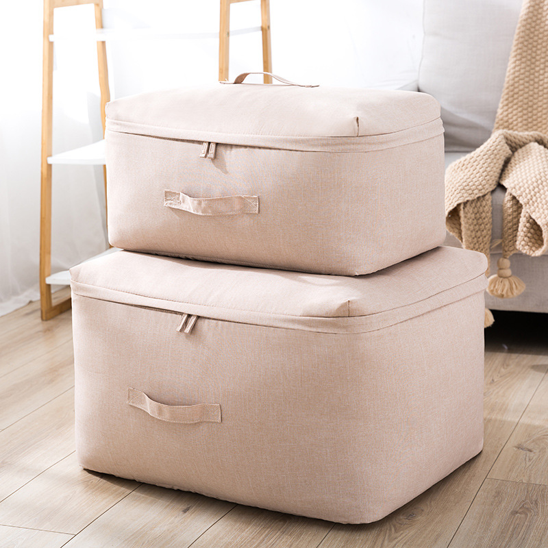S M L XL Oxford Storage Bag For Quilt Sundries Luggage 1pcs Durable Closet Organizer Portable Damp-proof Home Wardrobe Organizer