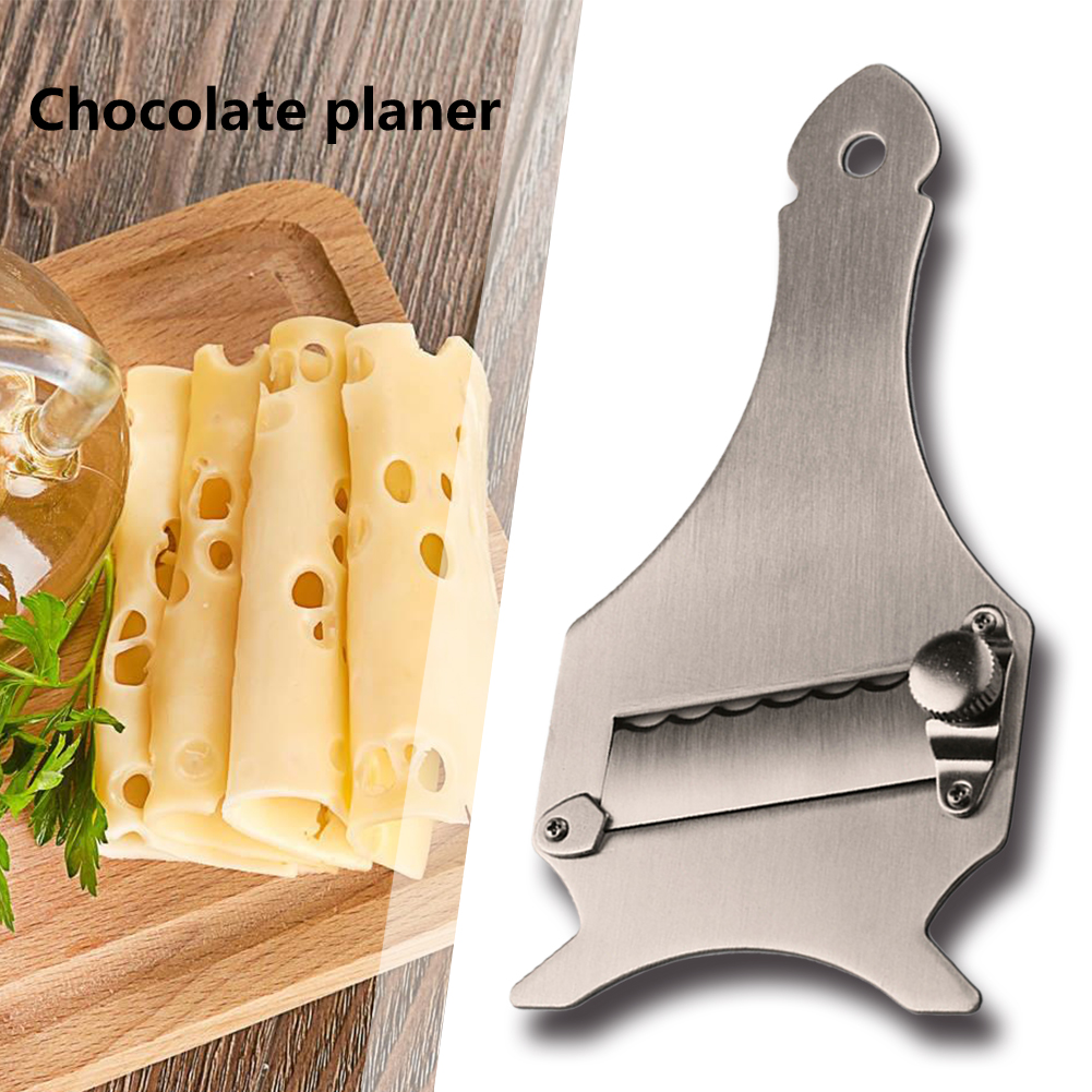 Household Stainless Steel Chocolate Planer Practical Truffle Cutter Knife Cheese Slicer Kitchen Cook Baking Utensils