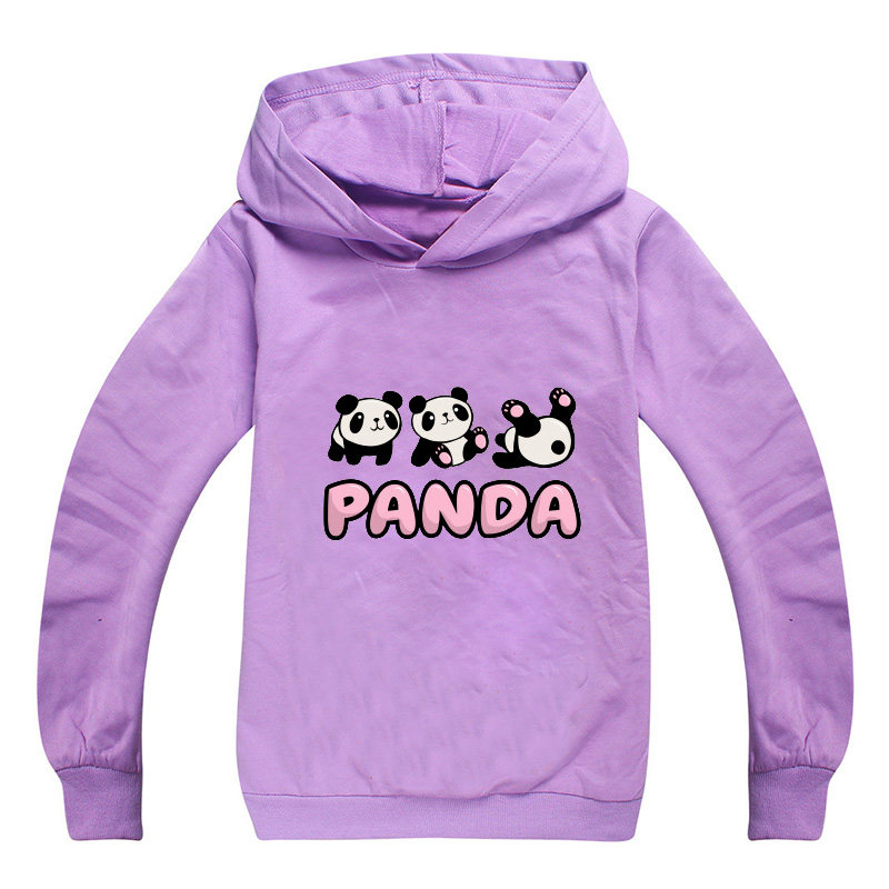 Baby Sweatshirt Autumn Hoodies for Kids Girl Boys Tops Long Sleeve Panda Kawaii Clothes Children Clothing Pull Enfant Fille