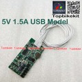 5V USB BMS Input 10V-54V for Battery Case / 5V 1.5A PCM Board Protection Board