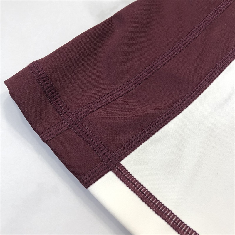 Superb stitching burgundy