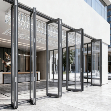 Weatherproof folding sliding door Smooth Glide