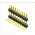 PH2.54mm (.100") Single Row Double Plastic Right Angle DIP 90° Pin Header PCB Connector