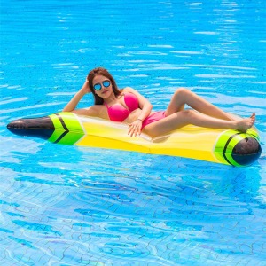 Inflatable water mattress Inflatable Banana beach Float