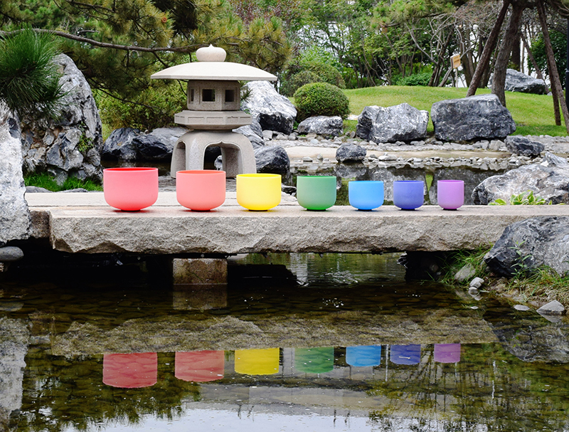 Chakra Colored Singing Bowls