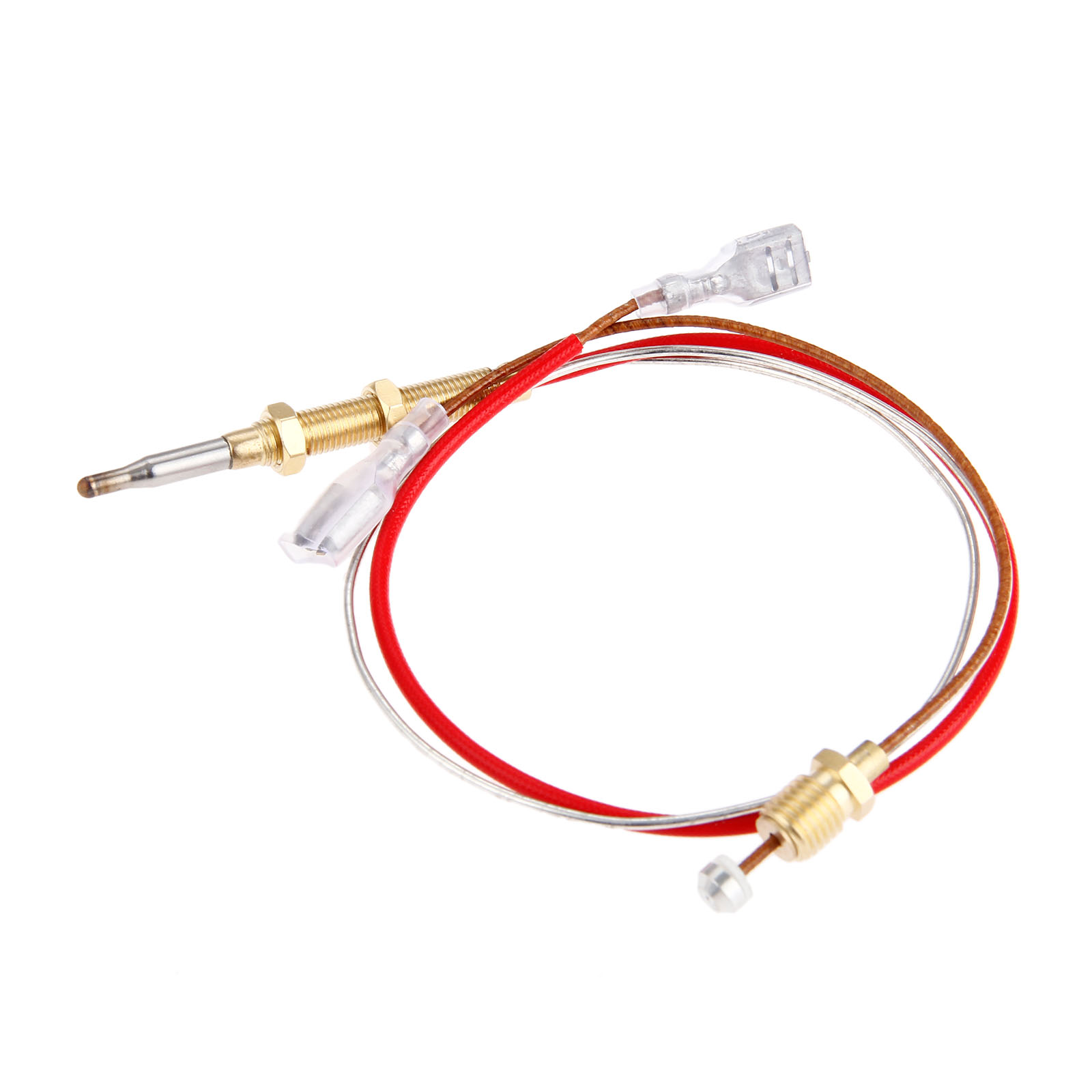 1 Pc 410mm Universal Thermocouple for Outdoor Gas Patio Heater M6*0.75 Thread on Head M8x1 End Connection Fireplace Stoves Parts