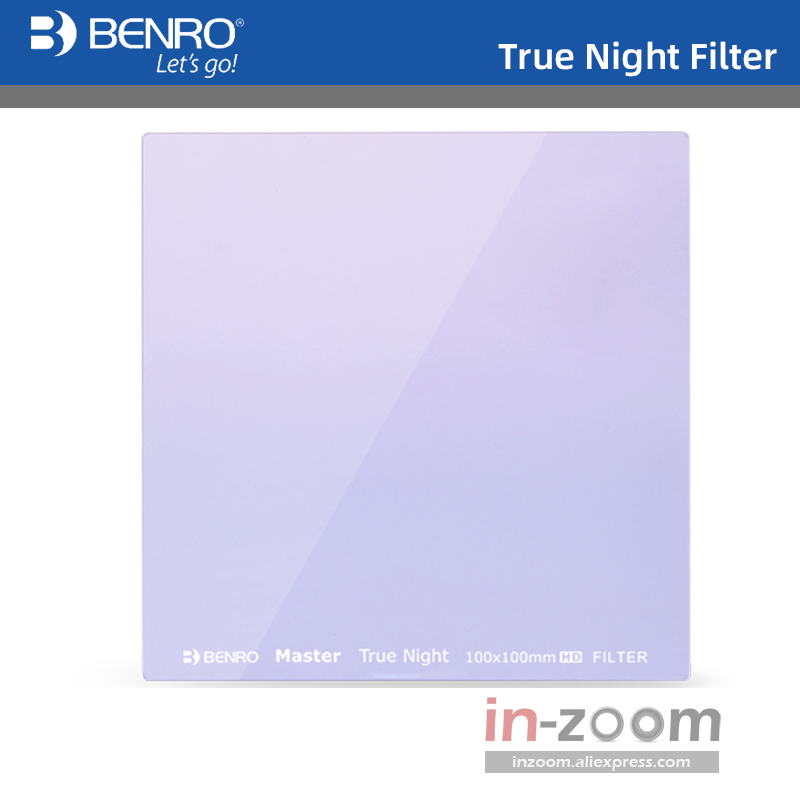 Benro True Night Filter 100*100mm 150*150mm Master Square Plug Filters Night Sky Photography Waterproof Optical Glass Free ship
