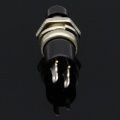 10pcs NO Normally Open Mini Momentary Spring Return Push Button Switches Black