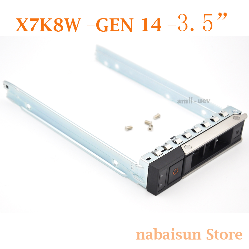 Eunaimee NEW X7K8W gen14 3.5"for POWEREDGE SERVER R740 R740xdR940 3.5" HDD TRAY CADDY 14G hdd tray