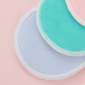 1PC Makeup Remover Cleaner Pads Bamboo Fiber Washable Three Layer Wipes Reusable Soft Cotton Nursing Towel Facial Care Tools