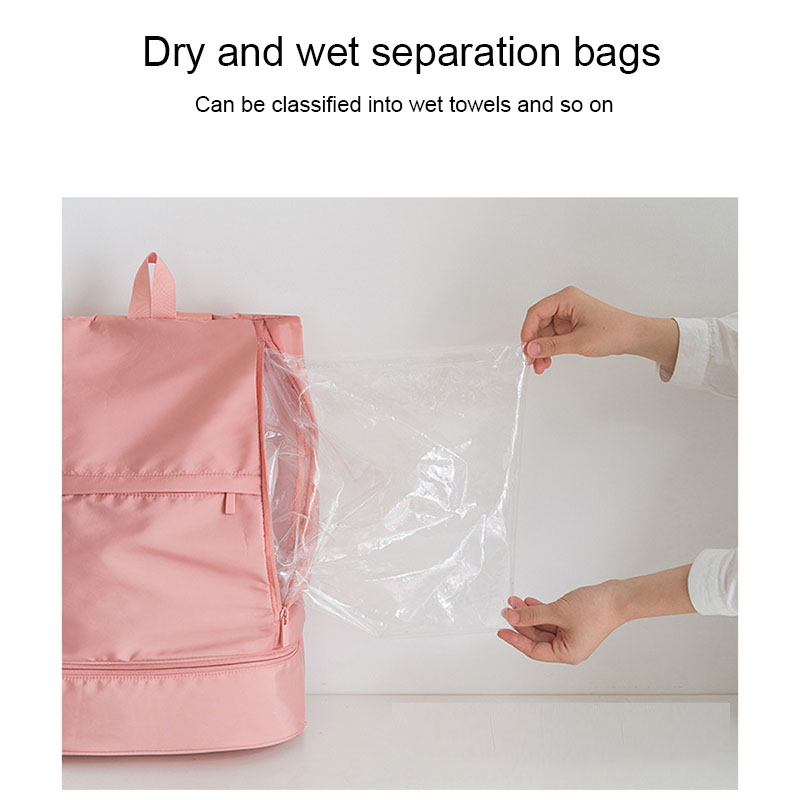 Women Gym Bag Sports Fitness Handbag Training Bags for Shoes Travel Dry And Wet Yoga Mat Handbag Multifunction Fitness Bag