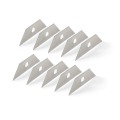 WORKPRO 50PC SK5 Mini Blades Utility Knife Blades for Mini Knives Blades Replacement