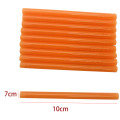 7MM Hot Melt Glue Sticks For Electric Glue Gun Car Audio Craft Repair Sticks Adhesive Sealing Wax Stick Orangen color