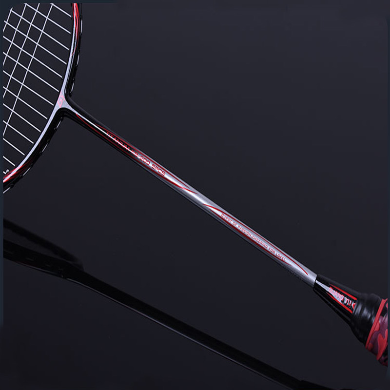 6U Full Carbon Badminton Racket 1PC High Pound Ultra Light Handy Professional Badminton Racket Adult Training Racquet Sports