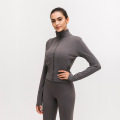 Wholesale Women Equestrian Sports Fitness Base Layer Jacket