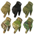 Men's Tactical Gloves Military Combat Shooting Paintball Mountaineering Anti-Cutting Industry Hard Knuckle Full Finger Gloves