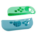 1 Pair Silicone Protective Case Components Green+Blue for Nintendo Switch Joy Con Enduring Electronic Machine Durable Parts