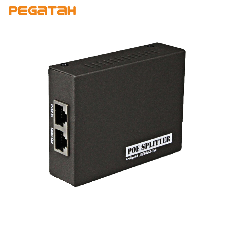 New Gigabit 10/100/1000 Mbps Network Data Rate IEEE 802.3at/af PoE Splitter Adapter 5V(3.5A)/12V(2A) /18V(1A) Power output