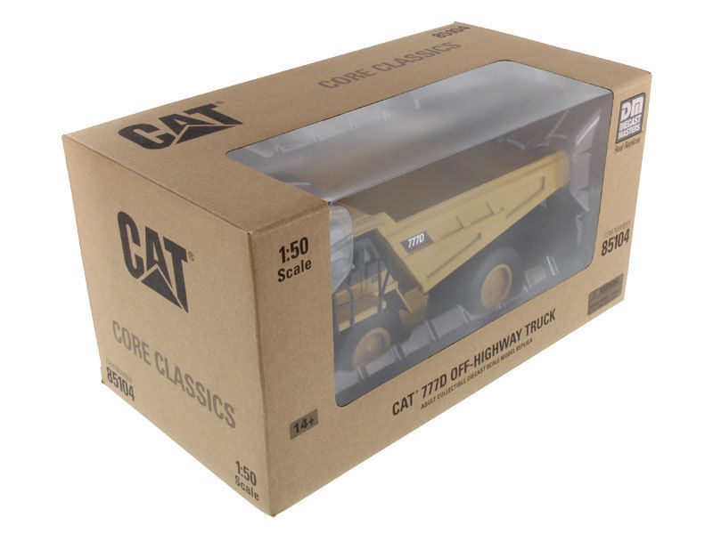 Diecast Toy Model DM 1:50 Scale Caterpillar Cat 777D Engineering Machinery Off-Highway Dump Truck Vehicles for Collection 85104