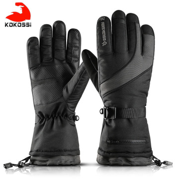 KoKossi Winter Ski Gloves Men Women Thermal Fleece Snowboard Gloves Touchscreen Waterproof Warm Gloves For Skiing Skating Riding