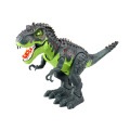 [Temila] Jurassic world Electric Dinosaur flash and sound T-rex Talking Toy Walk Talk Interactive Toy moving dinosaur model doll