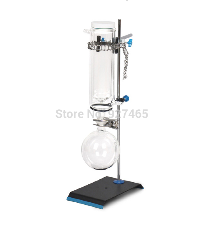 YHChem New Lab Hot Scale Small Short Path Distillation Equipment 5L with Stirring Heating Mantle Include Cold trap