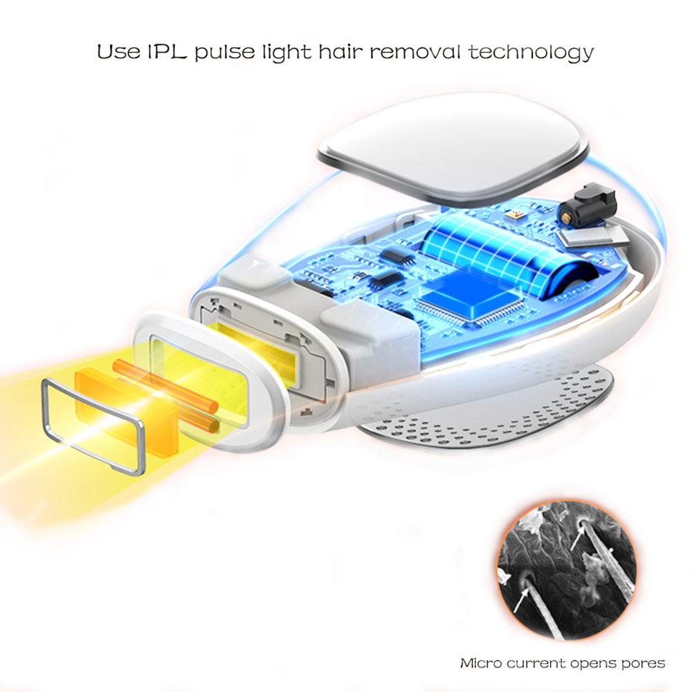 FIEEZOE Laser Epilator 900000 Flash IPL Hair Removal Laser Permanent Epilator For Women Painless Photoepilator Depiladora Facial