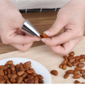 Stainless Steel Finger Protectors Peanut Sheller Vegetable Nuts Peeling Finger Guard Kitchen Cutting Protection Tools