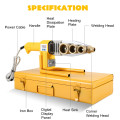 Electric Pipe Welding Machine Heating Tool Heads Set For PPR PB PE Plastic Tube PPR Welding Hot Melt Machine Temperature Control