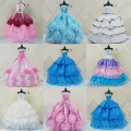 Multi Styles Evening Dress For Doll Wedding Dress Furniture For Dolls Puppet Clothes For Dolls Accessories