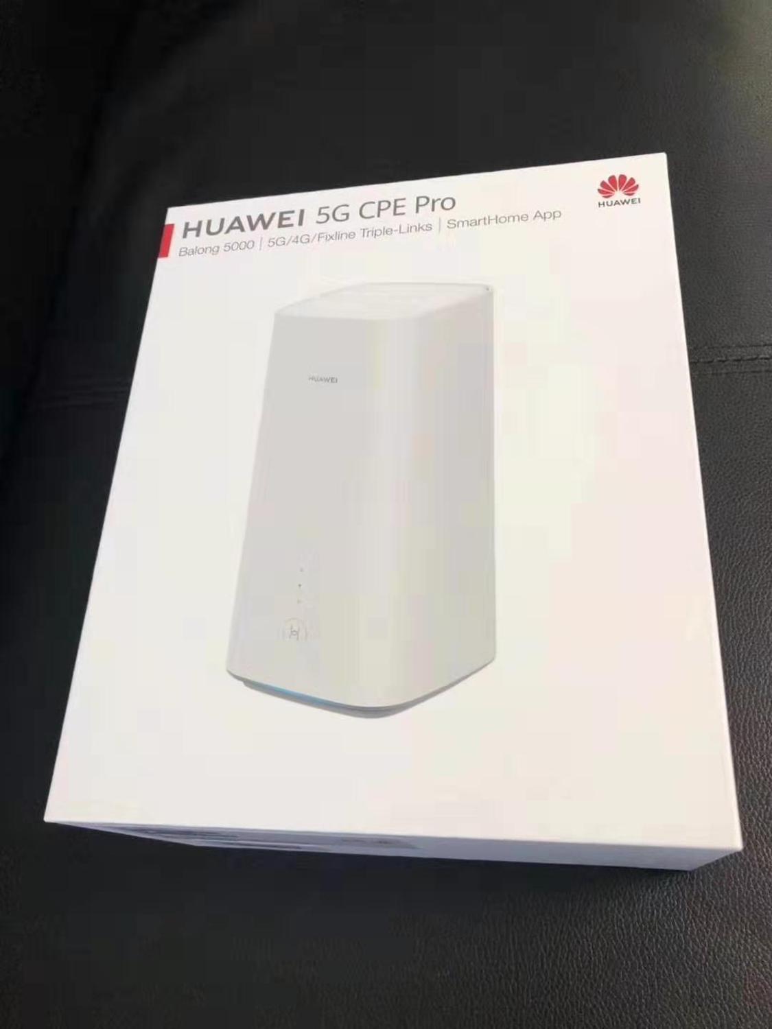 Huawei 5G CPE Pro(H112-372) 5G NSA+SA(n41/n78),4G LTE(B1/3/5/7/8/18/19/20/28/32/34/38/39/40/41/42/43) Wireless Home Router