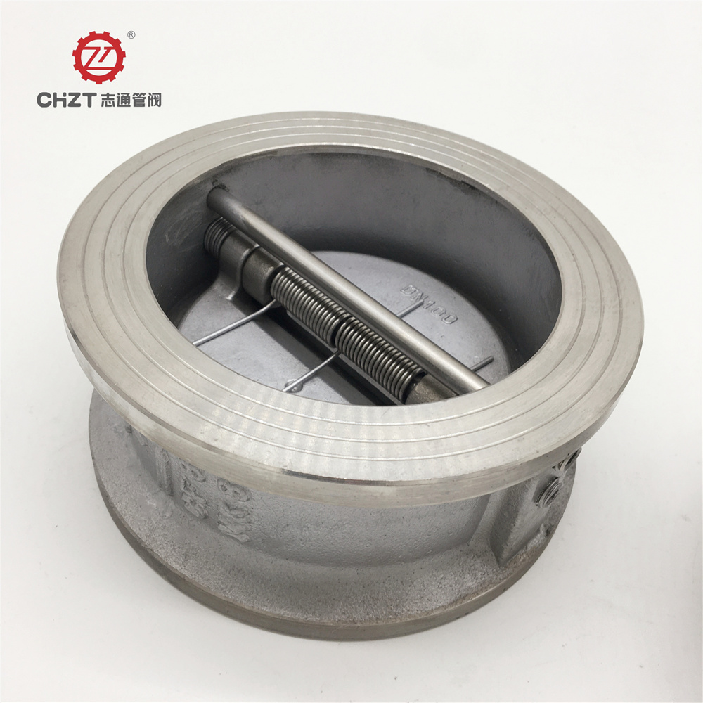 Dn100wafer Double Flap Check Valve