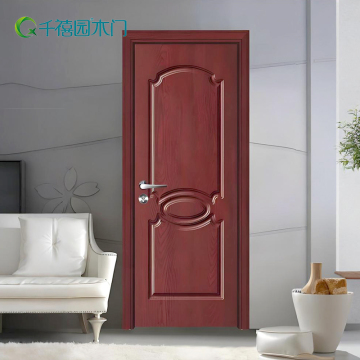 Solid wood ecological door swing open